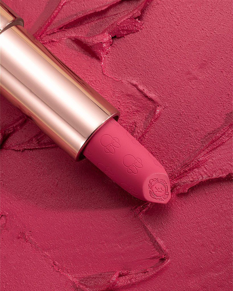 Minnie Mouse Batom Aveludado Doll Bruna Tavares Lily Makeup Store