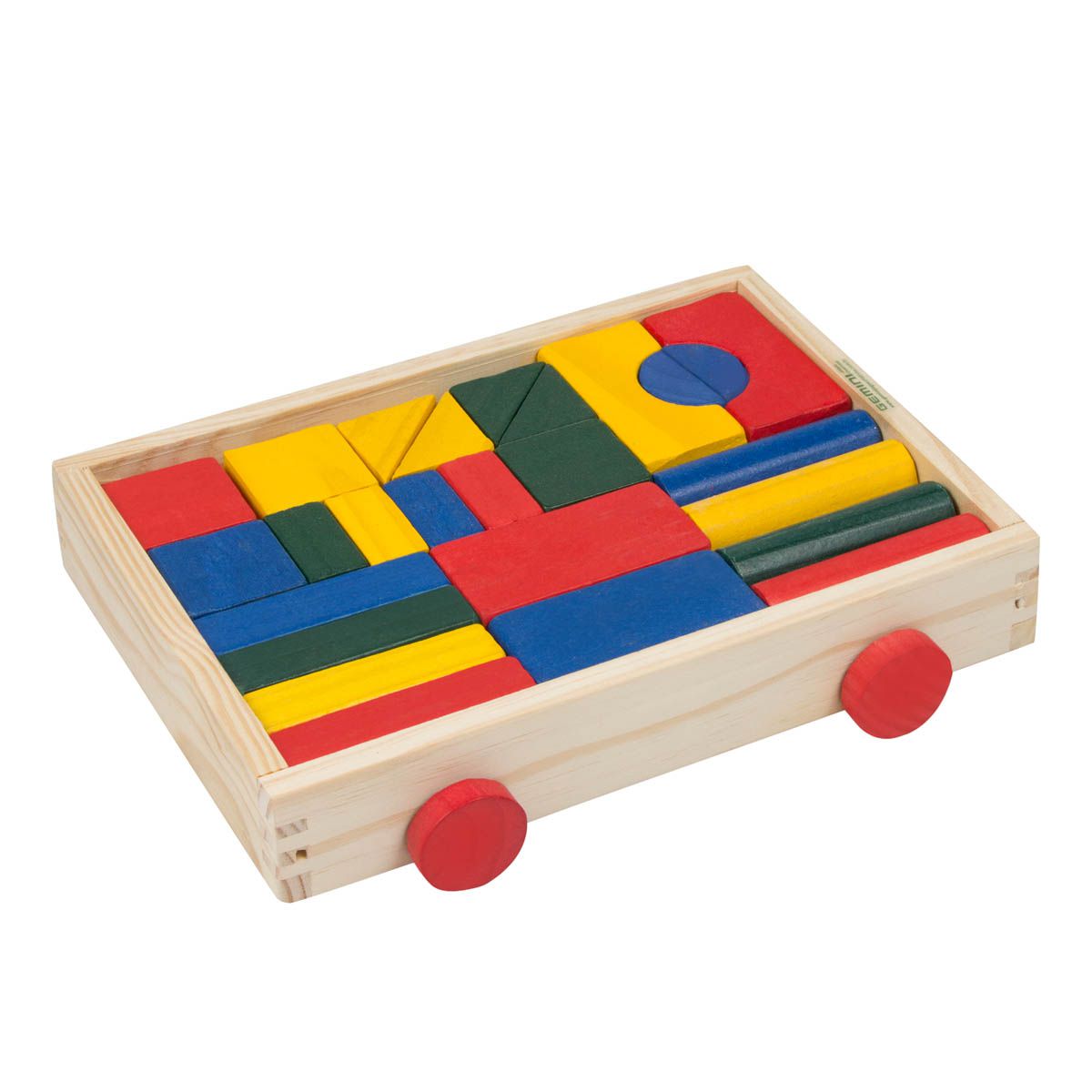 Carrinho movido por elástico - Brinquedo de Madeira - Ioiô de Pano  Brinquedos Educativos