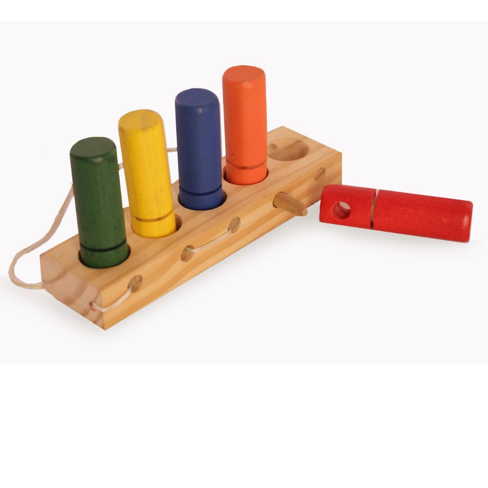 Jogo de dedo de madeira para crianças de 3-6 anos, foco em brinquedos de  treinamento