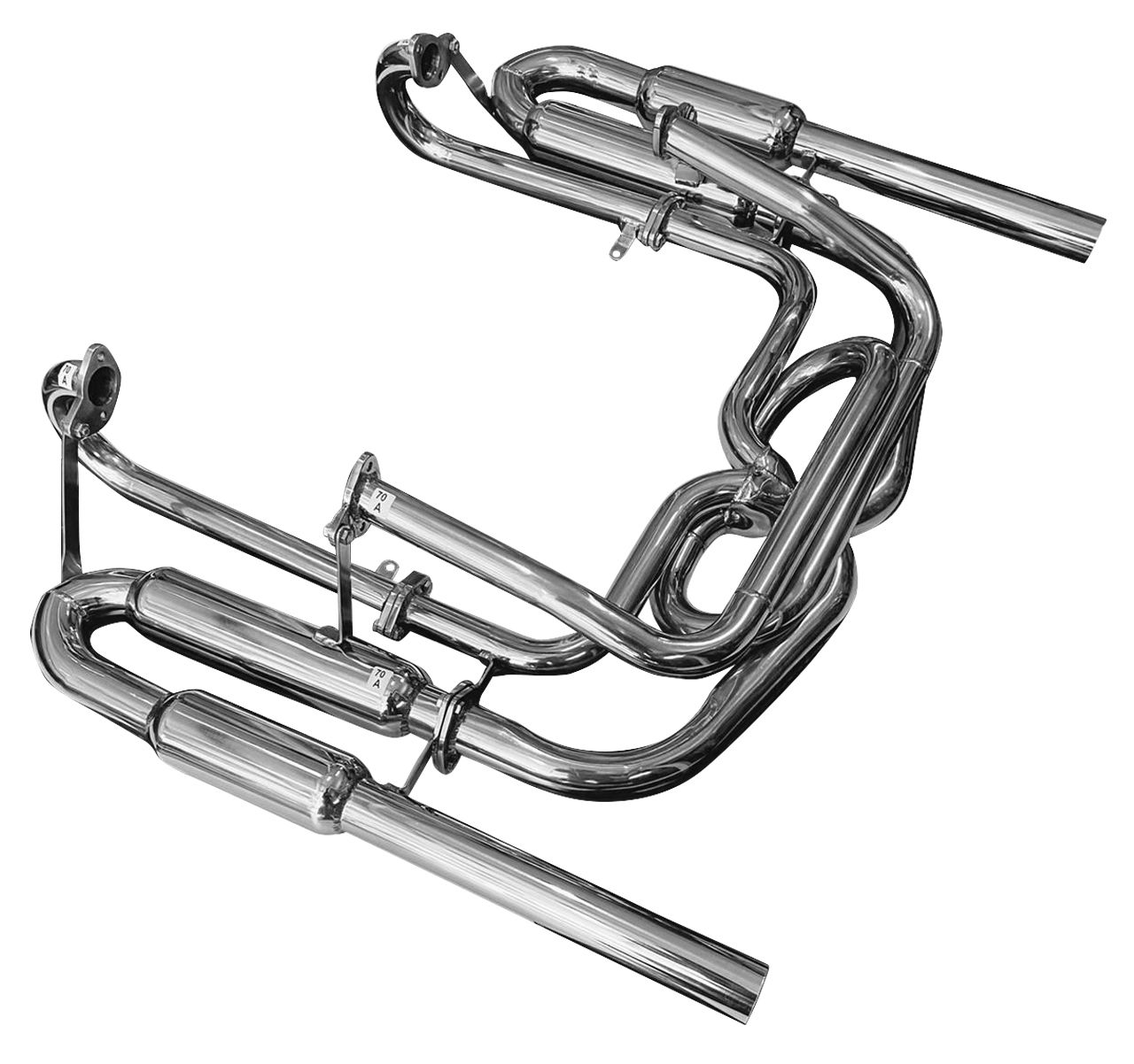 Escapamento Inox Maf Variant /sp2 /tl / Tc Mod Four Mufflers - MAF ...