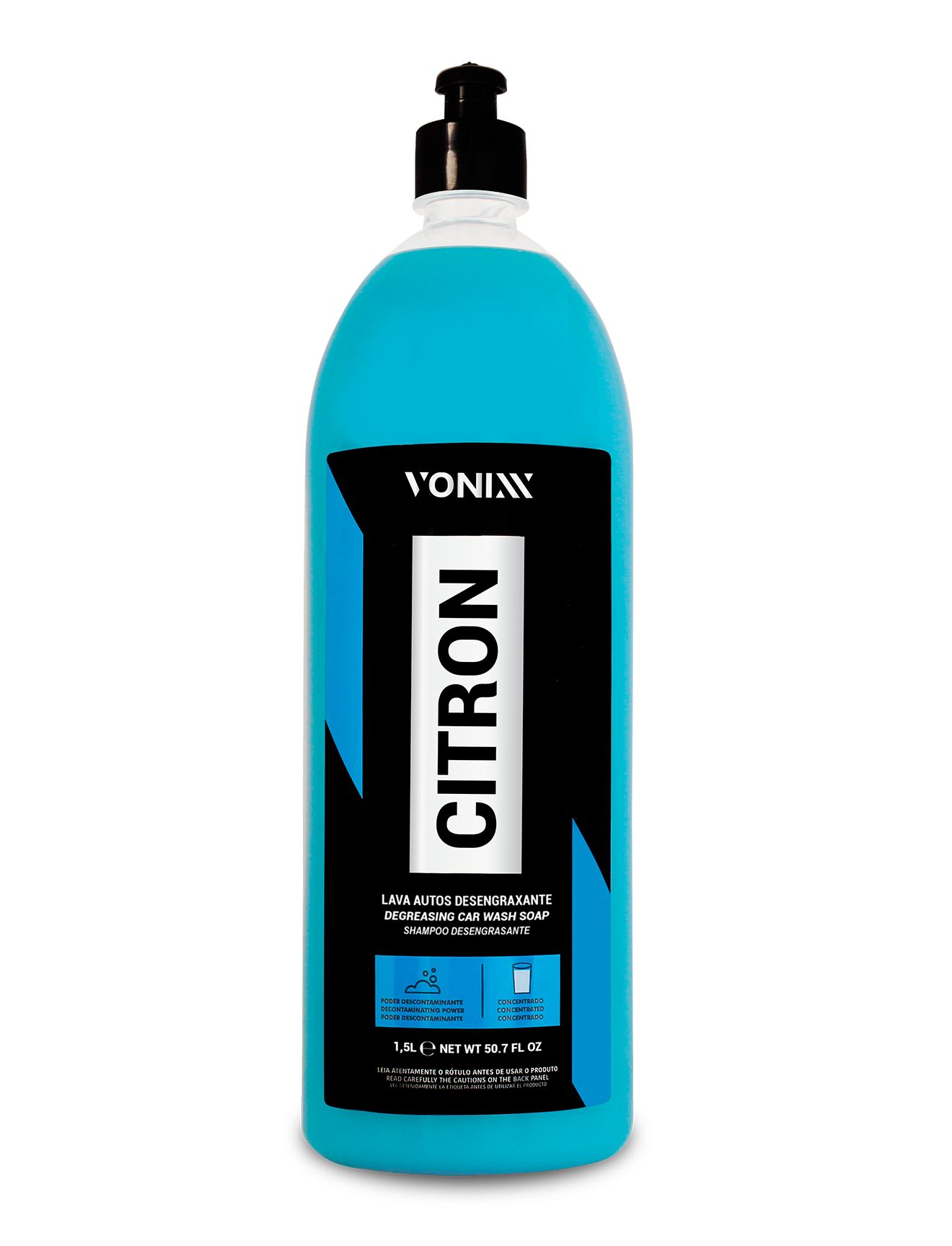 Vonixx Shampoo Desengraxante Citron (1,5L) - D-Tintas