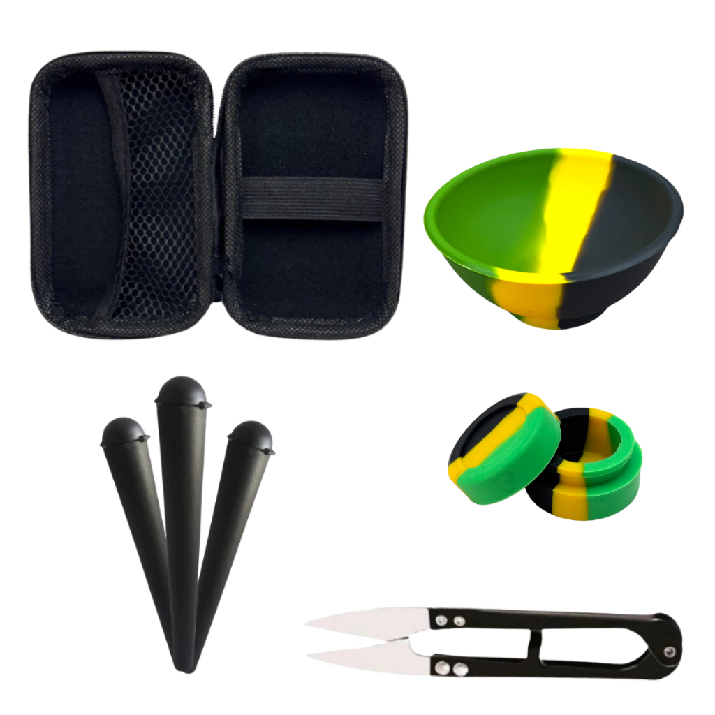 Kit Estojo Para Bolar Head Shop Case Slick Cuia Tesoura e Tubete ...