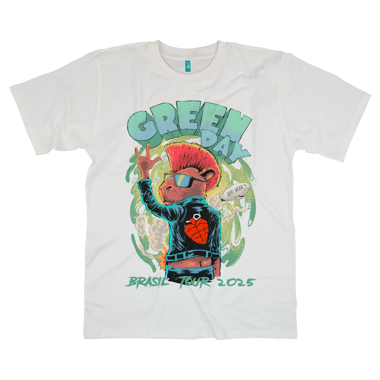Camiseta - Green Day Tour 2025 - 4Fan Merchandising