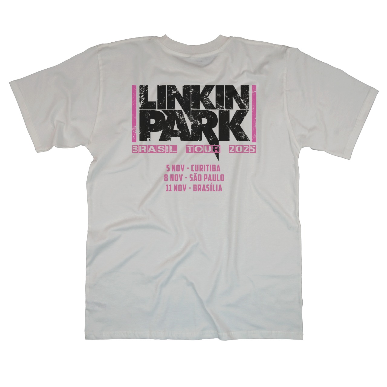 Camiseta Linkin Park Brasil Tour 2025 - 4Fan Merchandising