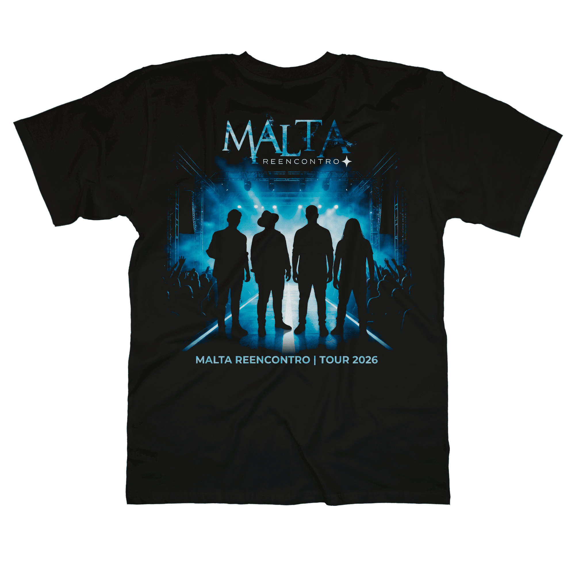 Camiseta - Malta - Tour 2026 - 4Fan Merchandising
