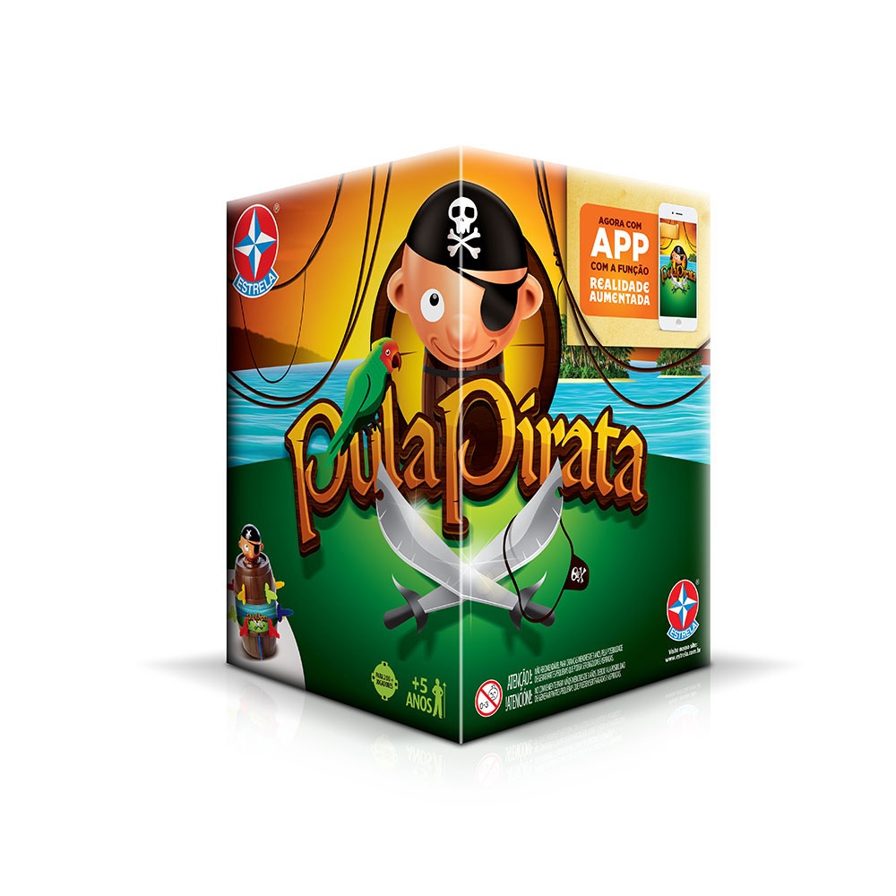 Um pirata à procura de jogo de ouro