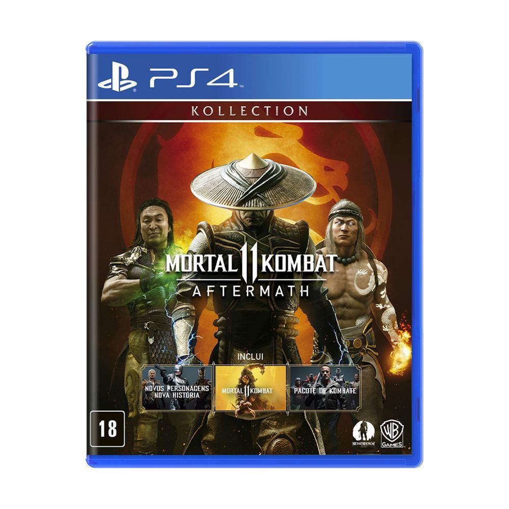 Jogo Mortal Kombat 11 (Aftermath Kollection) - PS4 - Toygames