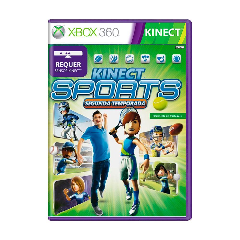 Kinect Training Xbox 360 Mídia Física Seminovo