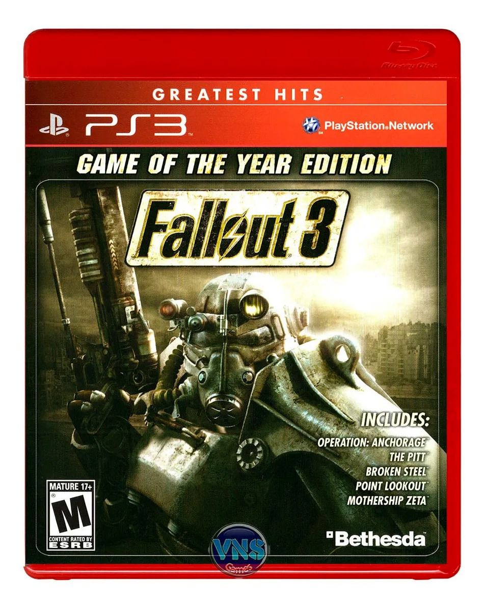 Jogo Fallout 3 Game Of The Year Edition Usado - PS3 - Toygames