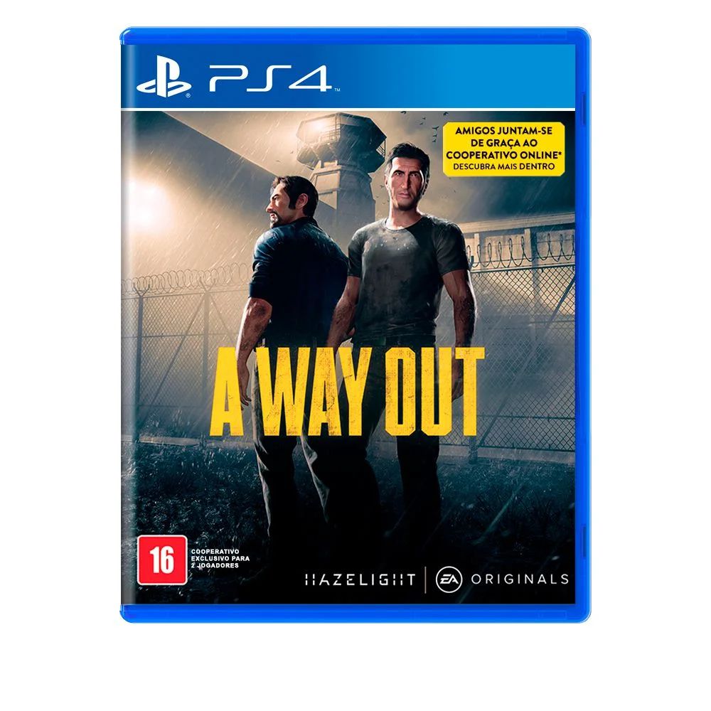Jogo A Way Out - PS4 - Toygames