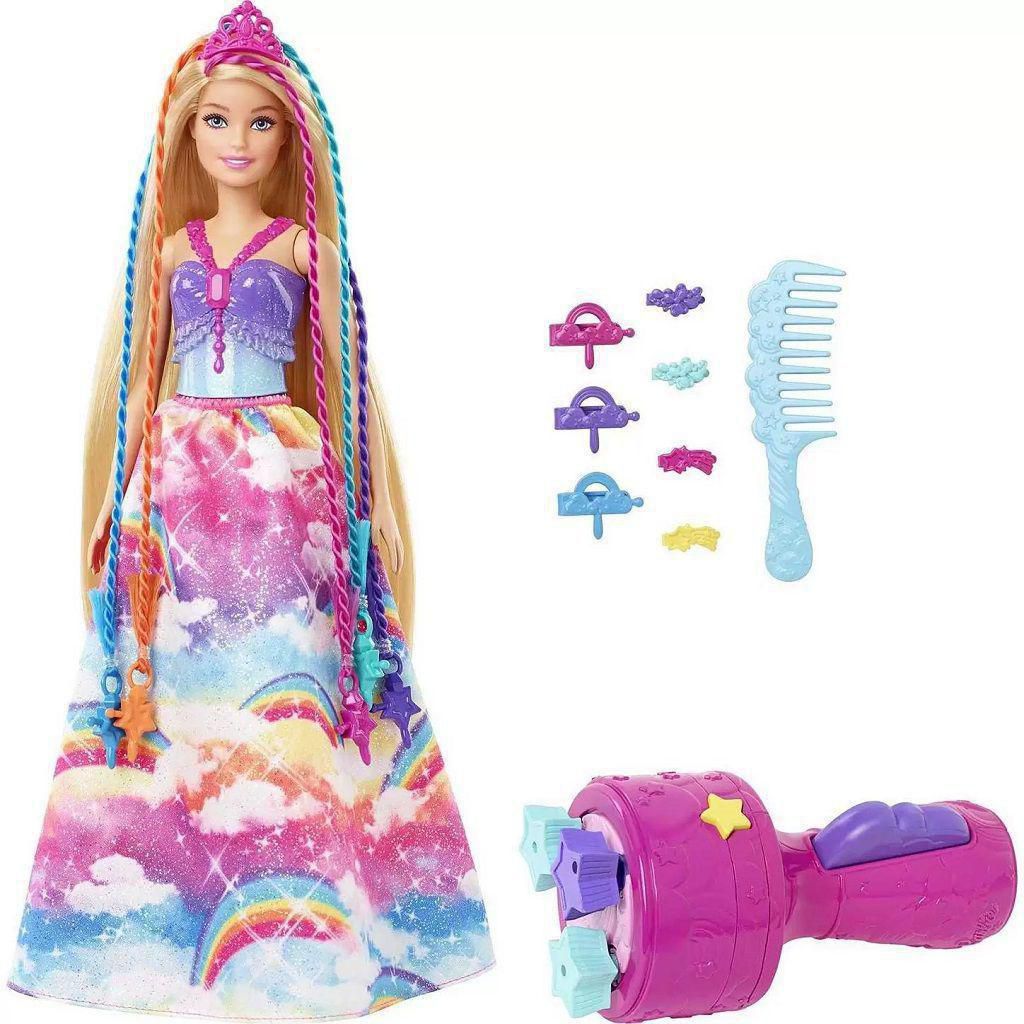 Barbie Dreamtopia Sereia Luzes e Brilho HDJ36 Mattel - Happily