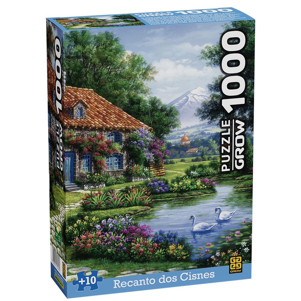 Puzzle 1000 peças Princesas - Loja Grow