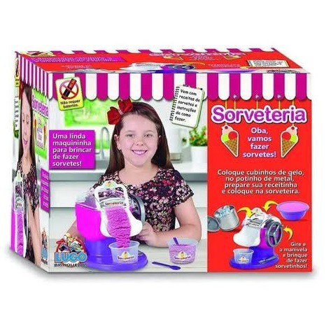 Máquina de Sorvete Sorveteria Infantil SL039 Lugo - Happily Brinquedos