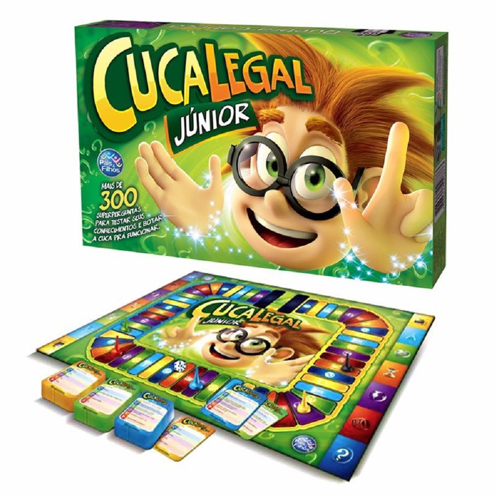 Jogo cuca legal junior super jogos pais e filhos - Outros Jogos