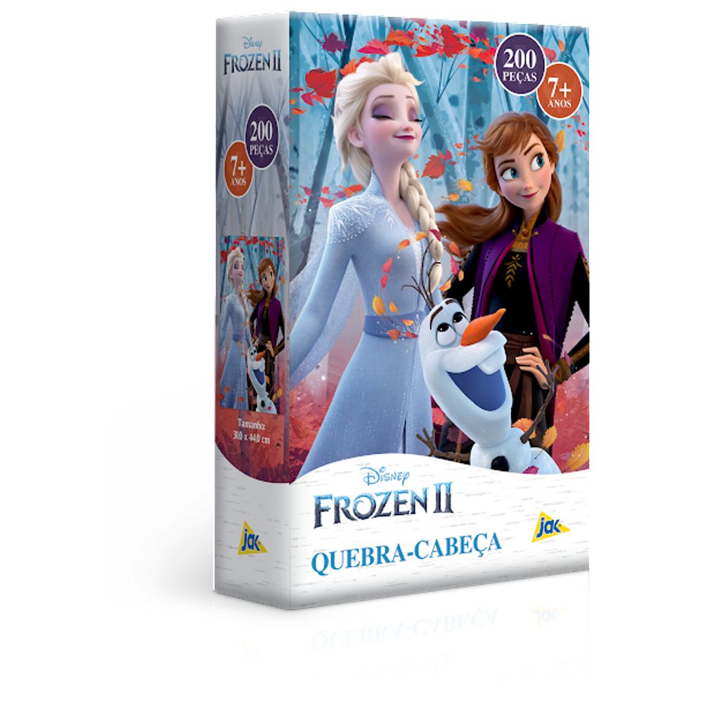 Jogo Quebra Cabeça Frozen 100 Peças ToysterTOYSTERQuebra