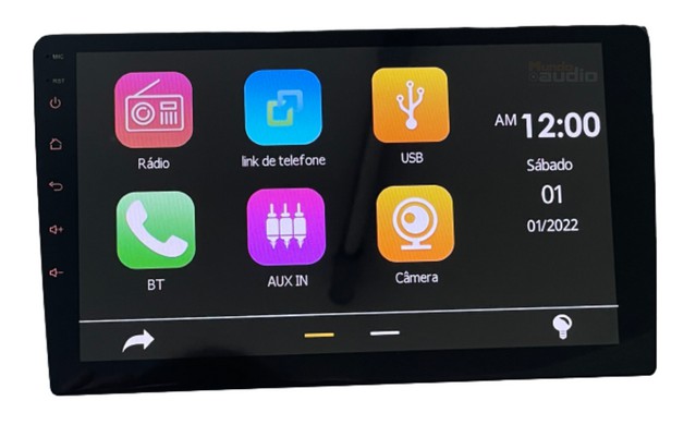 Central Multimídia 9" Fox Crossfox 2003 a 2009 Carplay e Android Auto ...