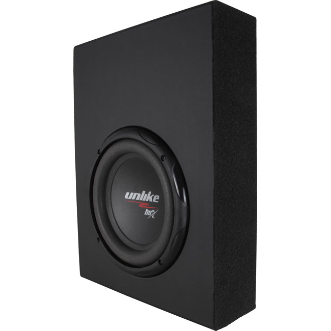 Caixa Amplificada Slim Carro 8 Polegadas 200w Rms Unlike Top - Mundo Audio