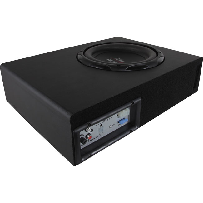 Caixa Amplificada Slim Carro 8 Polegadas 200w Rms Unlike Top - Mundo Audio