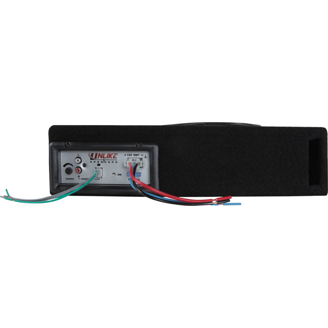 Caixa Amplificada Slim Carro 8 Polegadas 200w Rms Unlike Top - Mundo Audio