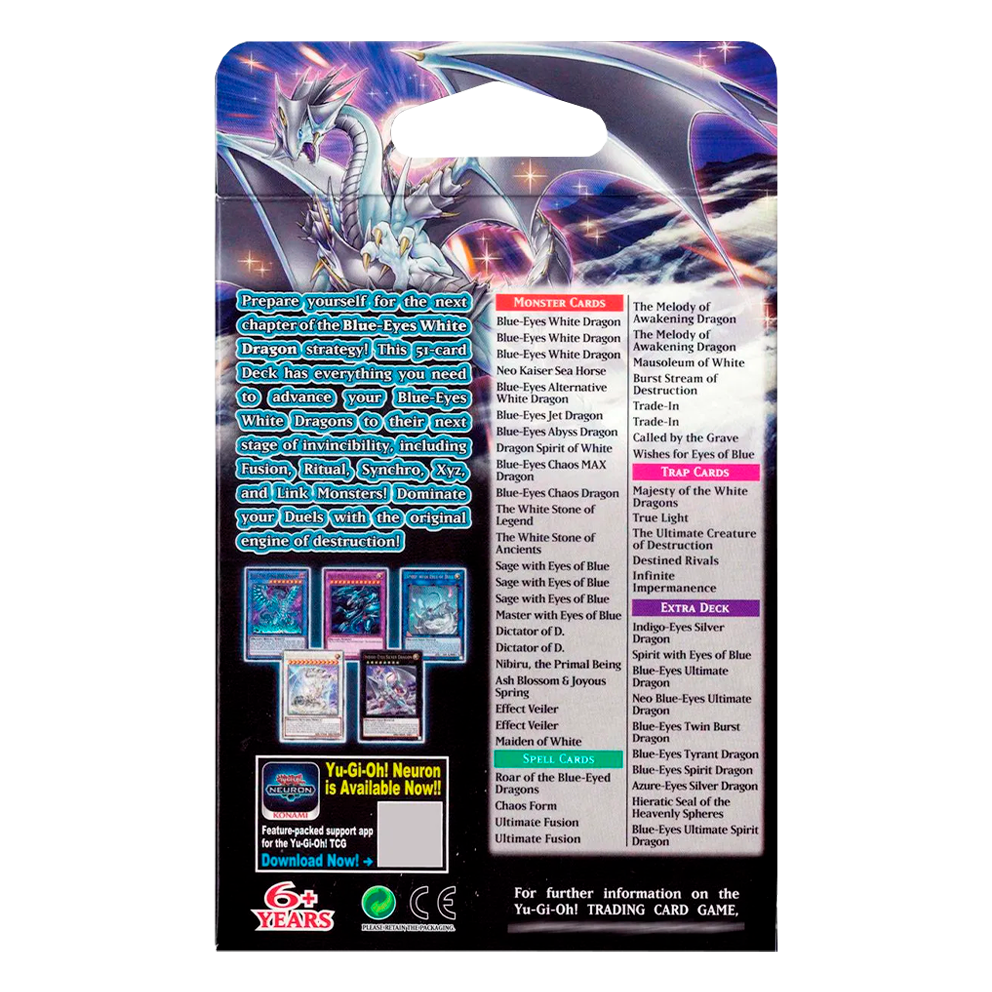 Deck Estrutural - Blue-Eyes White Destiny - Yu-Gi-Oh! - Omniverse