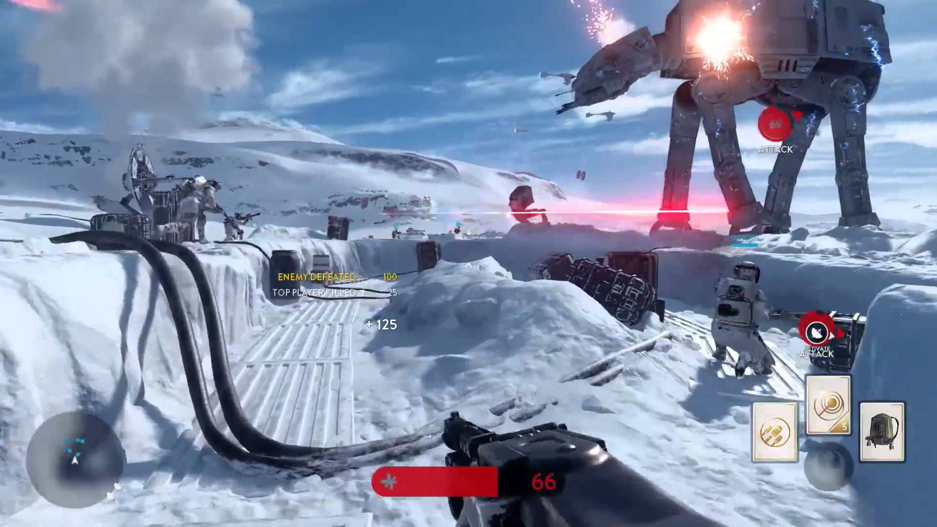 Jeu Star Wars Battlefront Pour Xbox One - Version Française, État Très Bon Avec Boîte Et Notice
