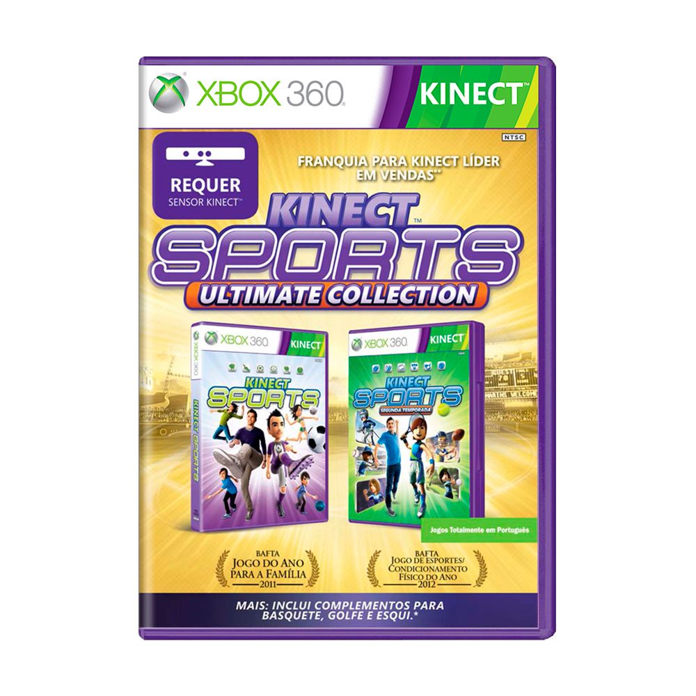 Jogo Xbox 360 Kinect Sports Season Two Lacrado - Black Games