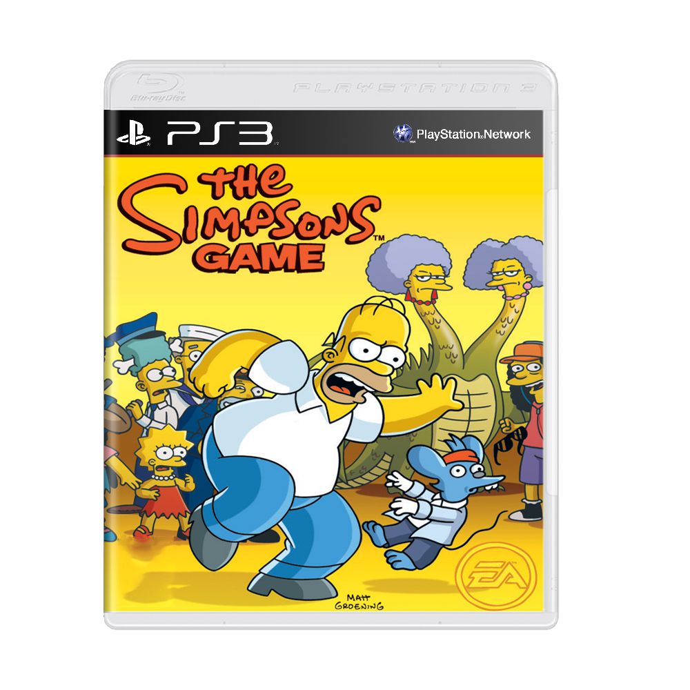 Jogo The Simpsons Game - PS3 - MeuGameUsado