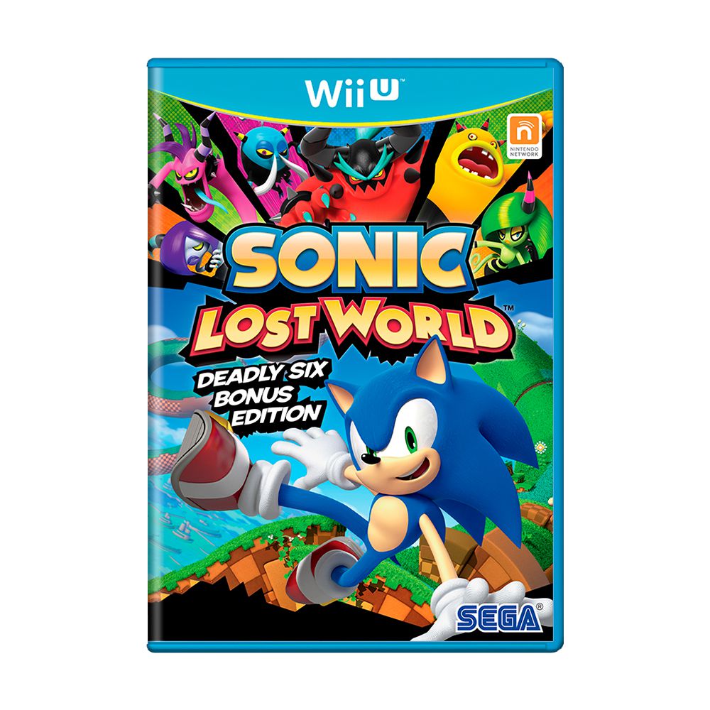 Jogo Sonic: Lost World - Wii U - MeuGameUsado
