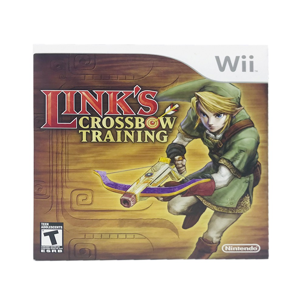 Wii Zapper + Jogo Link's Crossbow Training Wii MeuGameUsado