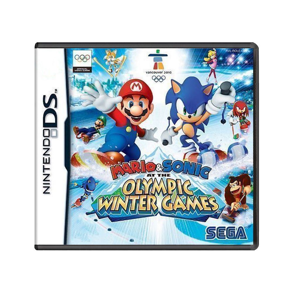Mario e Sonic nos Jogos Olímpicos da Nintendo DS em segunda mão