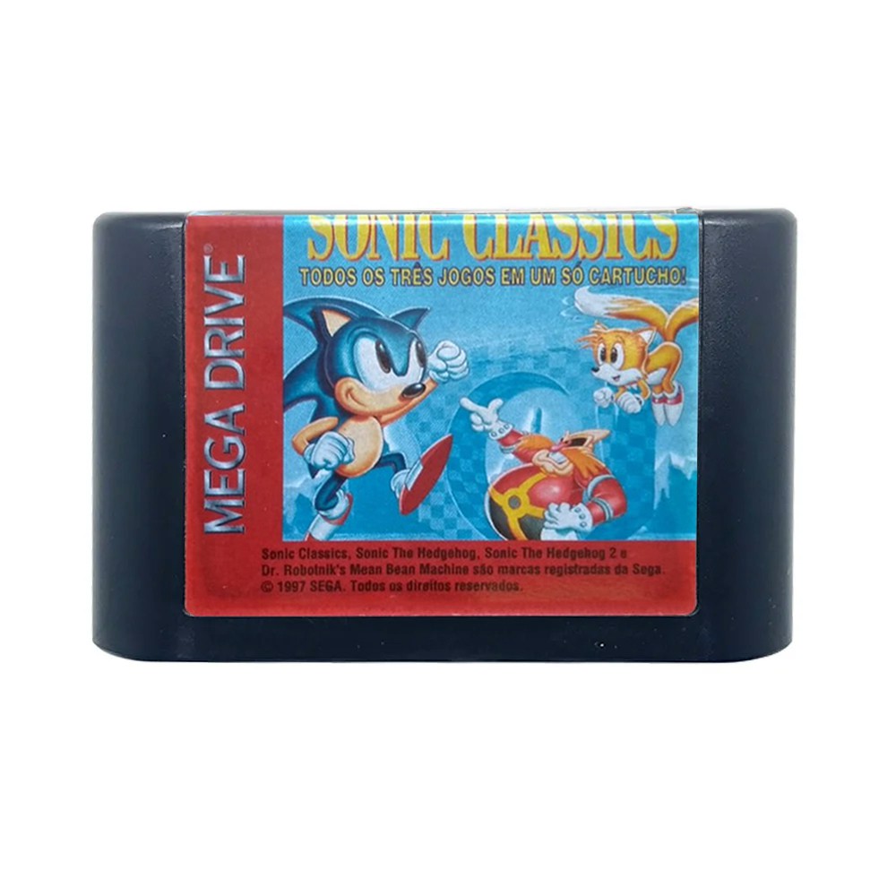 Jogo Sonic 3 - Mega Drive - Sebo dos Games - 10 anos!