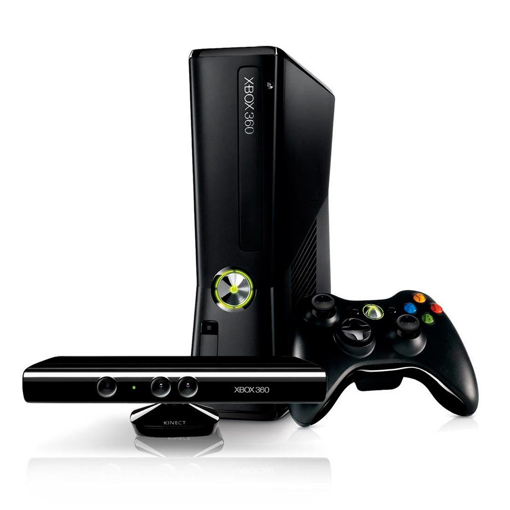 Sensor Kinect Branco Xbox 360 + 2 Jogos De Brinde - Desconto no Preço