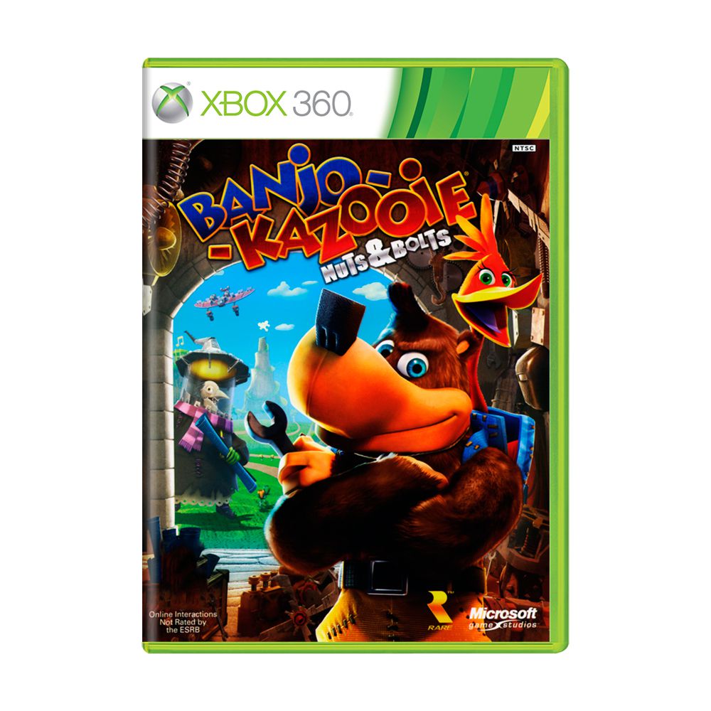 Jogo Banjo Kazooie Xbox 360 Usado S/encarte - Meu Game Favorito