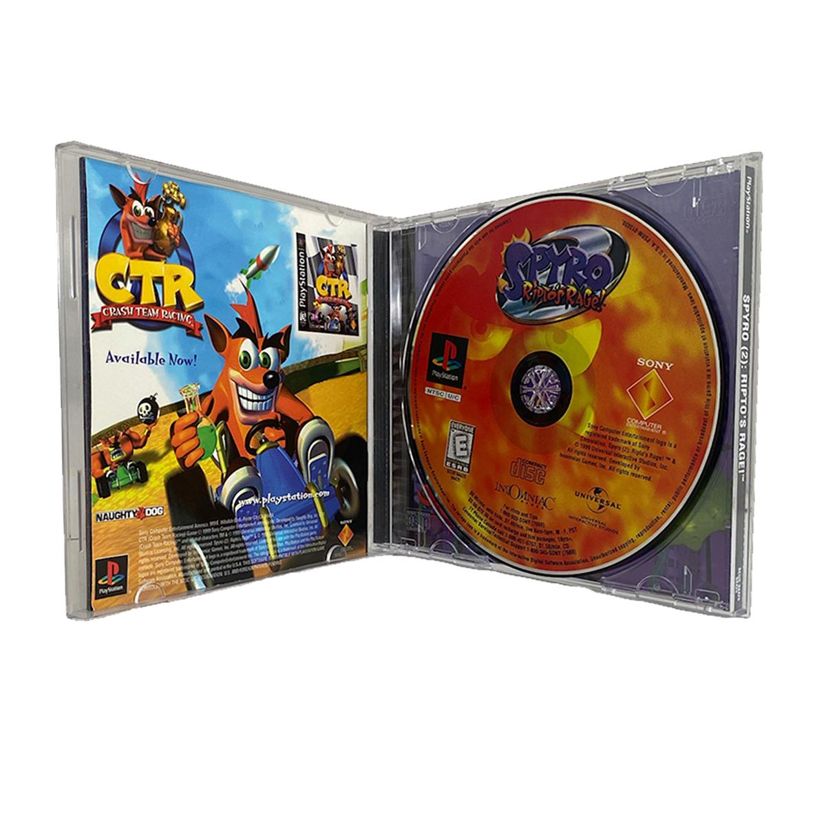 Jogo spyro 2 ripto s rage ps1 meugameusado