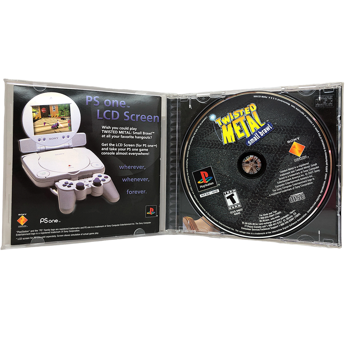Jogo Twisted Metal: Small Brawl - PS1 - MeuGameUsado