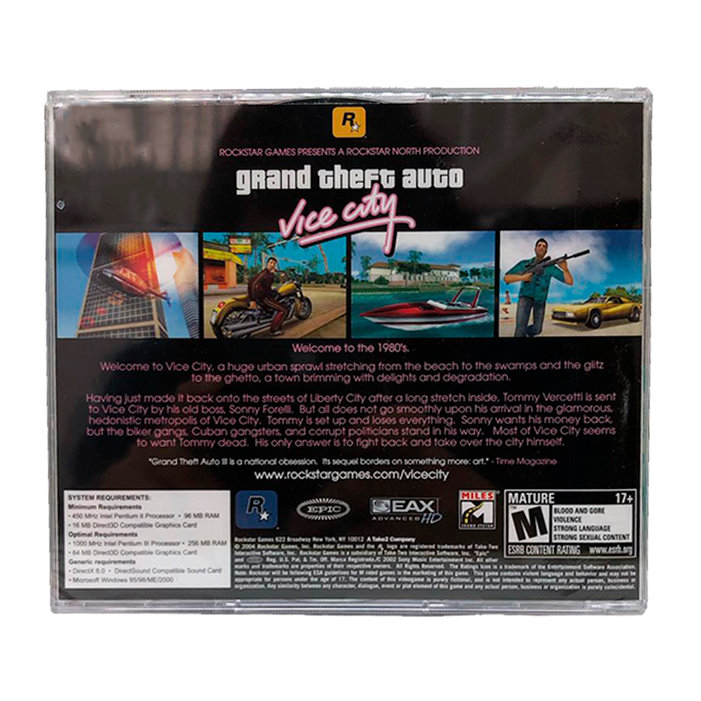 Jogo Grand Theft Auto Vice City PC MeuGameUsado