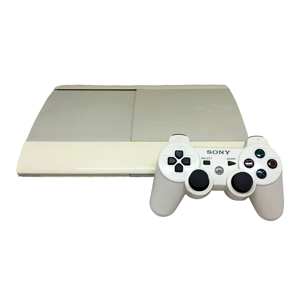 Console PlayStation 3 Super Slim 500GB Branco - Sony - MeuGameUsado