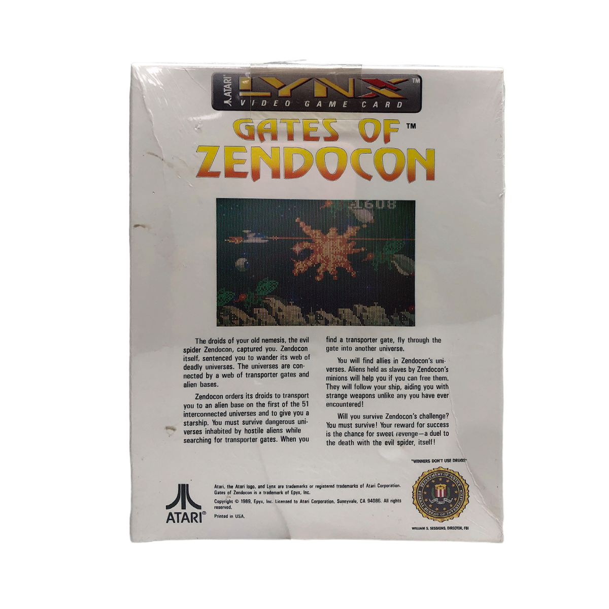 Jogo Gates of Zendocon Atari Lynx MeuGameUsado