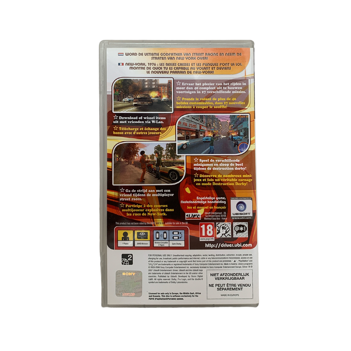 Jogo Action Pack: Driver 76 / Prince of Persia Revelations - PSP ...