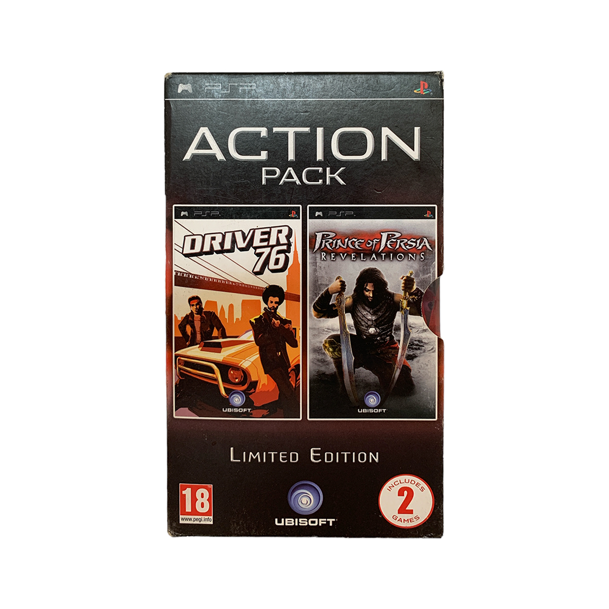 Jogo Action Pack: Driver 76 / Prince of Persia Revelations - PSP