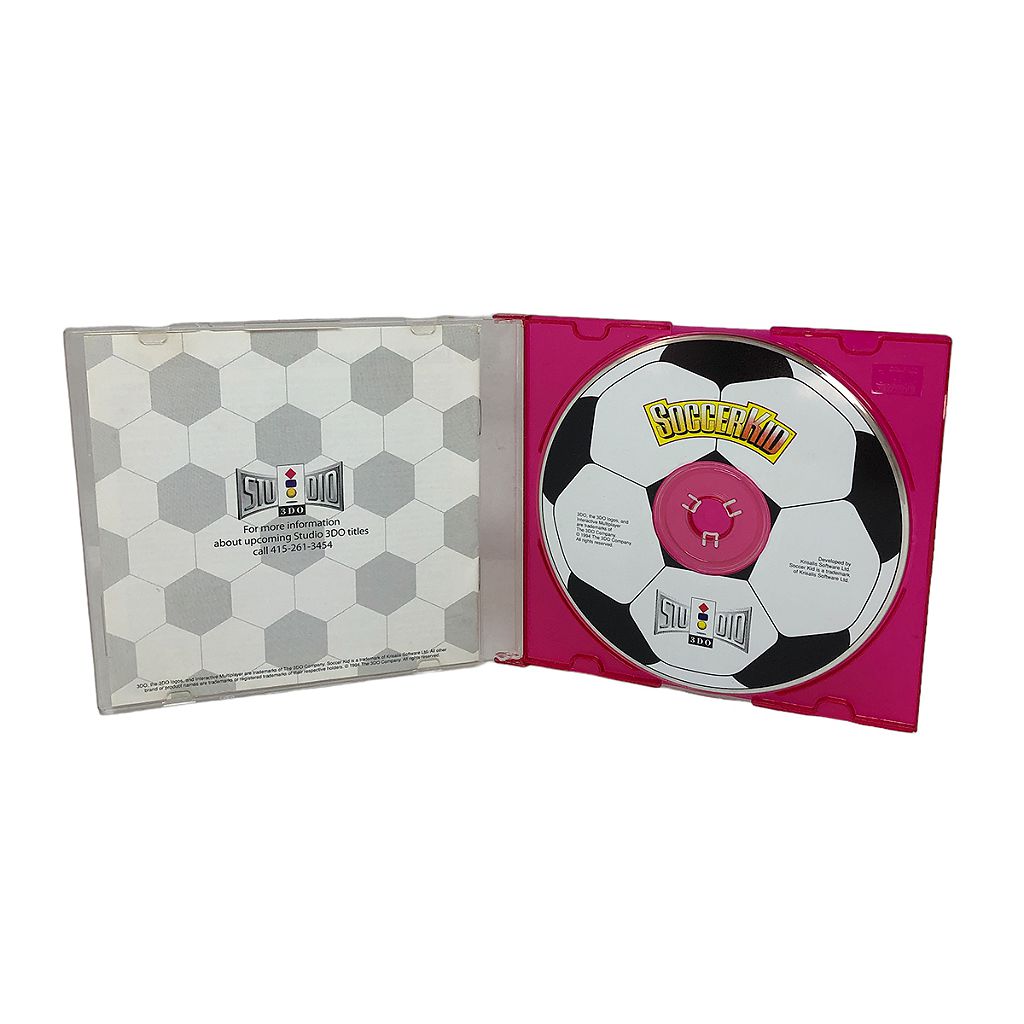 Soccer Kid Panasonic 3DO With Manual in Jewel Case Tested Working