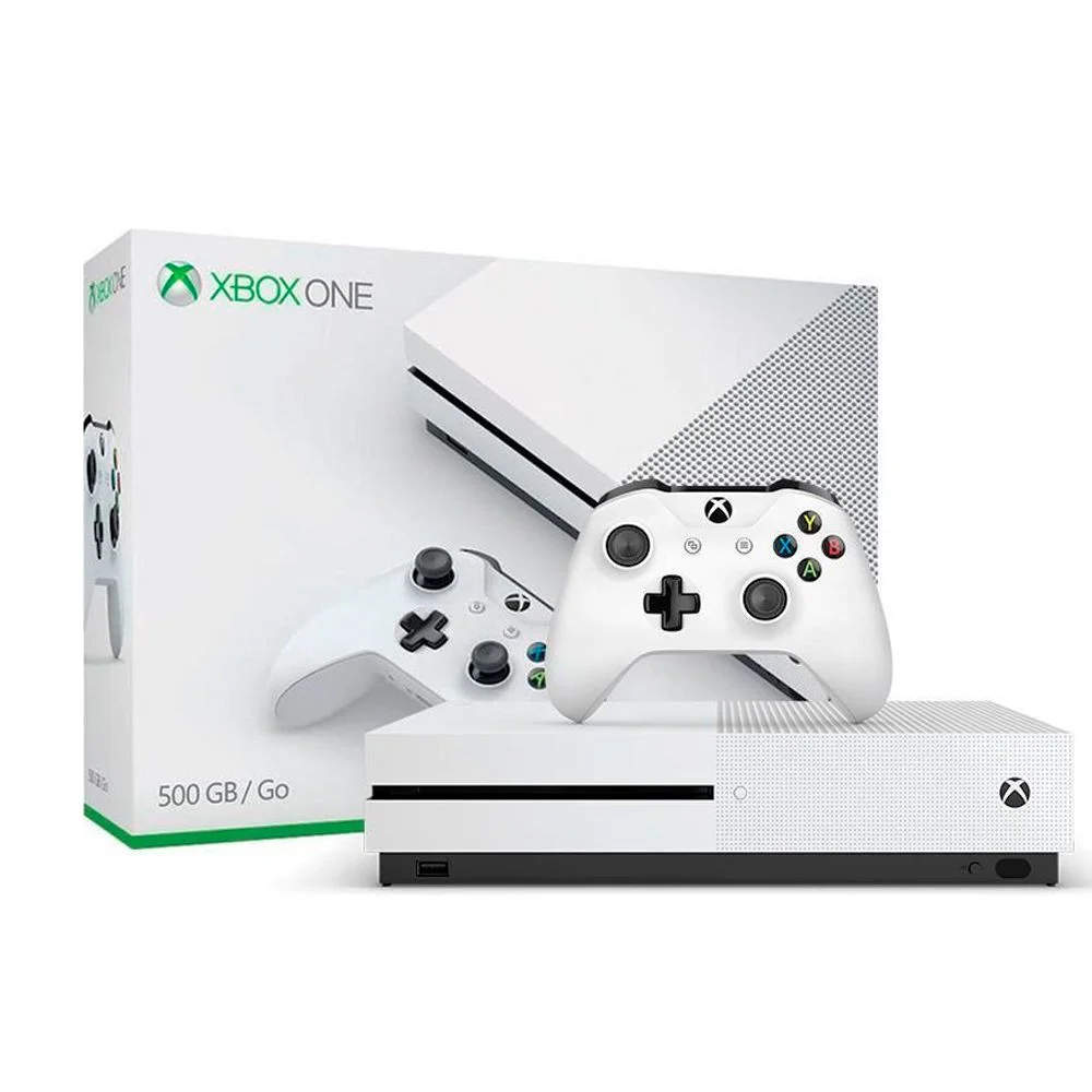 Console Xbox One 500GB + 2 Controle + 3 Jogos