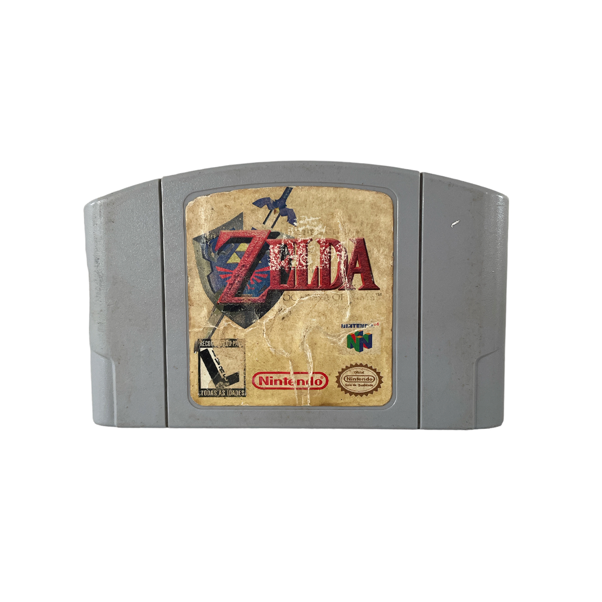 The Legend Of Zelda: Ocarina Of Time (Gold Cartridge)