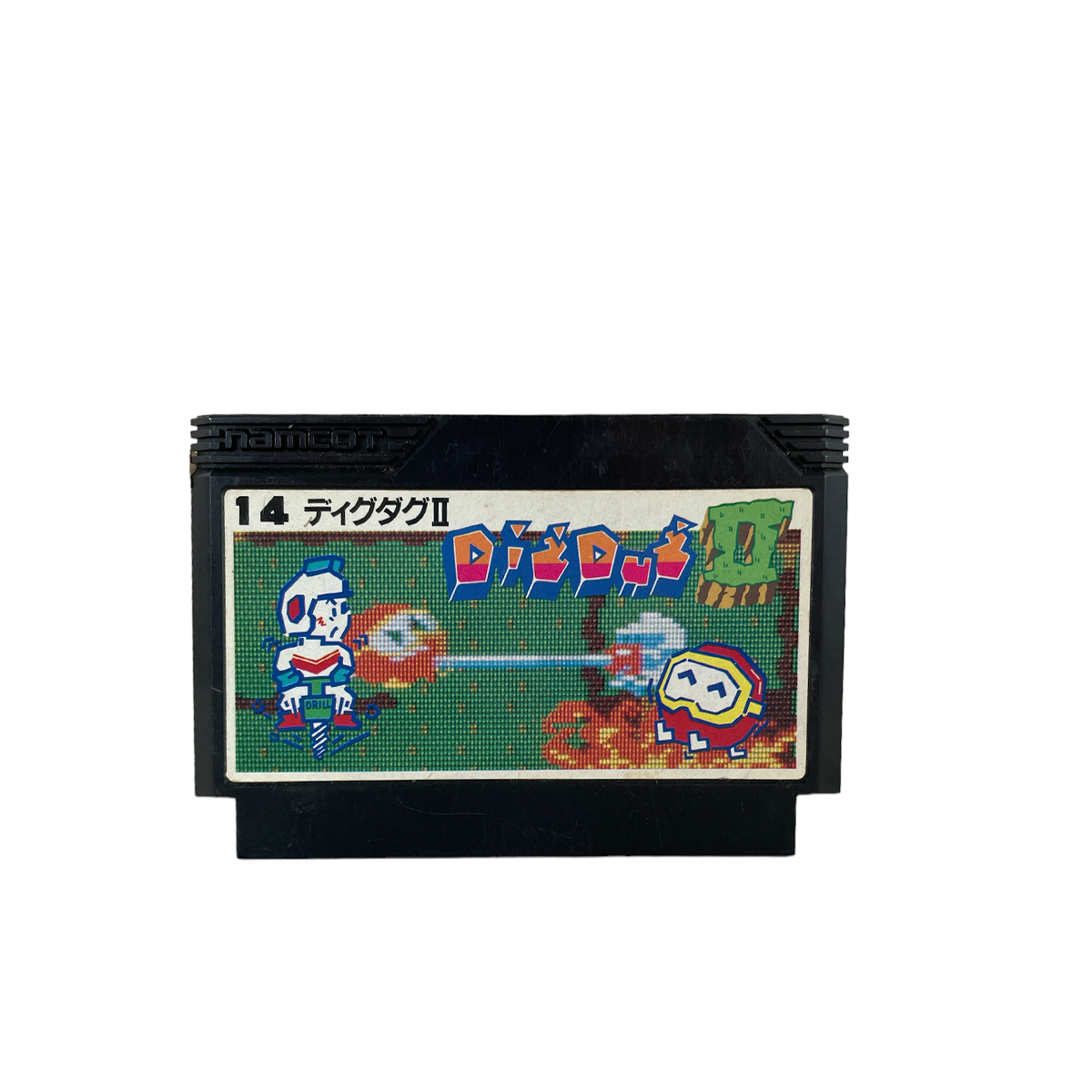 Jogo Dig Dug II NES Japon s MeuGameUsado