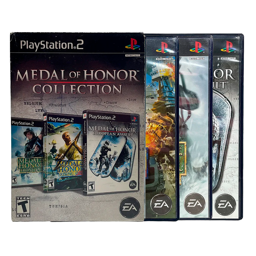 Medal of Honor European Assault Classico Ps2 Jogos Ps3 PSN Digital