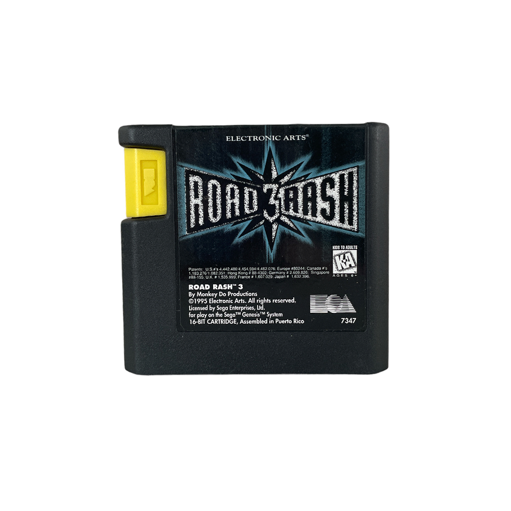 Jeu Road Rash 3 – Sega Megadrive / Genesis – État Correct