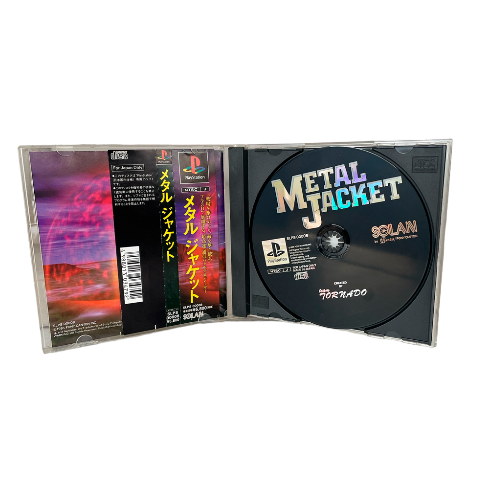 Jogo Metal Jacket PS1 (Japonês) MeuGameUsado