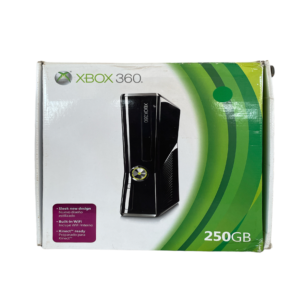 Console XBOX 360 250GB + Kinect + 3 Jogos + Controle sem fio + 1 Mês De Live