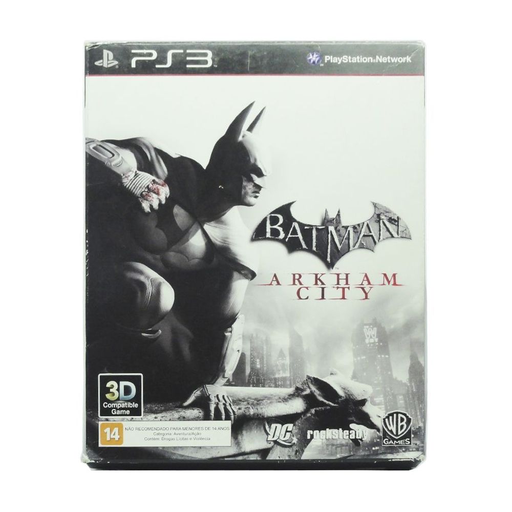 Jogo Batman: Arkham Asylum + Batman: Arkham City - PS3 - MeuGameUsado