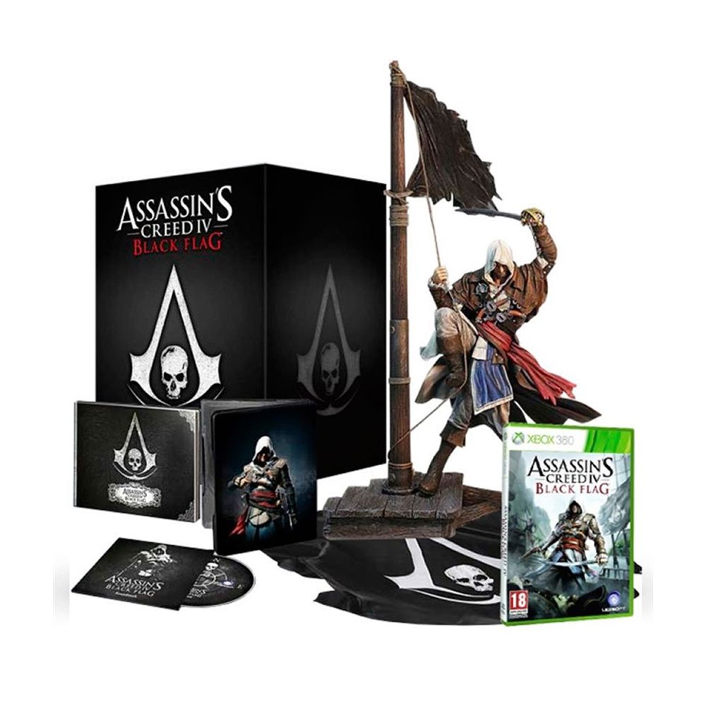 Jogos Xbox 360 transferência de Licença Mídia Digital - ASSASSINS CREED 4  BLACK FLAG DUBLADO